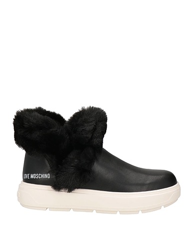 LOVE MOSCHINO Ankle boot Black Calfskin