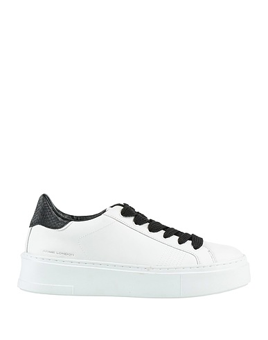 CRIME London Sneakers White Leather