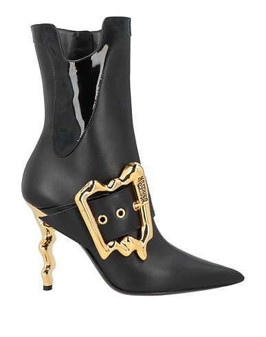 MOSCHINO Ankle boot Black Calfskin