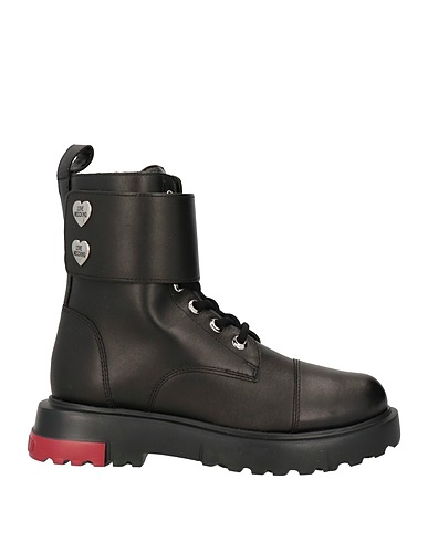 LOVE MOSCHINO Ankle boot Black Calfskin