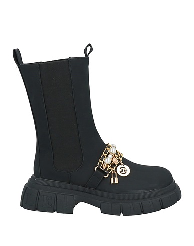 GAëLLE Paris Ankle boot Black Textile fibres