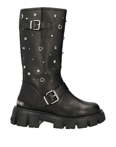 LOVE MOSCHINO Boots Black Calfskin