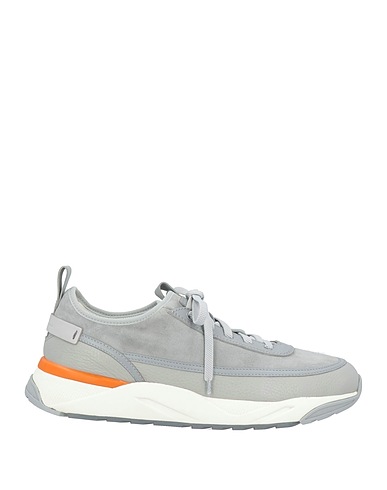 SANTONI Sneakers INNOVA BY SANTONI Light grey Leather