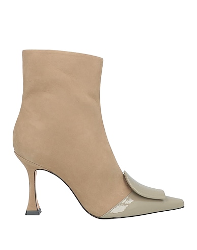 CARTECHINI Ankle boot Khaki Leather