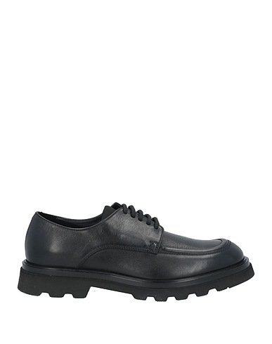 DOUCAL'S Laced shoes Black Leather