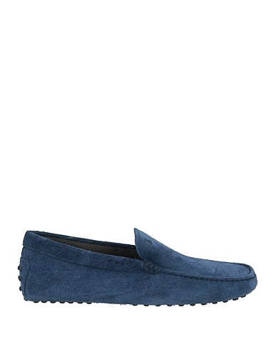 TOD'S Mokassins Blau Leder