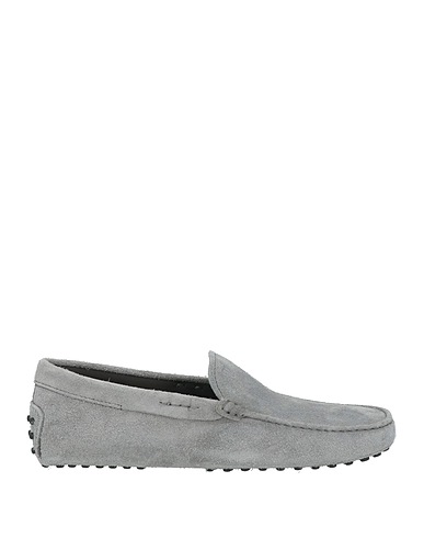 TOD'S Loafers Grey Leather