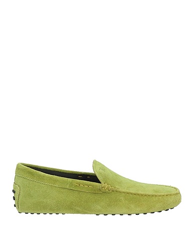 TOD'S Loafers Lime green Leather