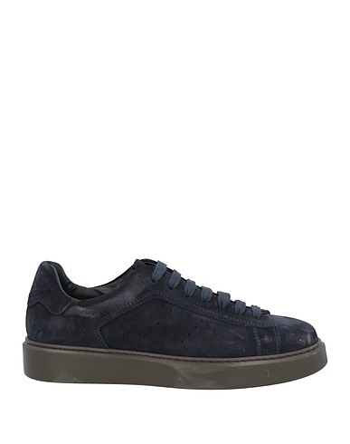 DOUCAL'S Sneakers Navy blue Leather