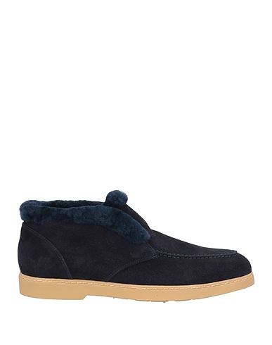 DOUCAL'S Ankle boot Midnight blue Leather