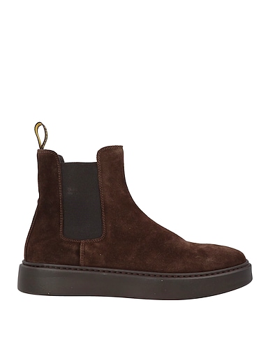 DOUCAL'S Ankle boot Dark brown Leather