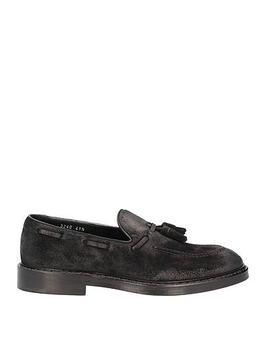 DOUCAL'S Loafers Black Leather