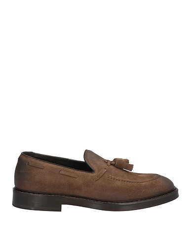 DOUCAL'S Loafers Khaki Leather