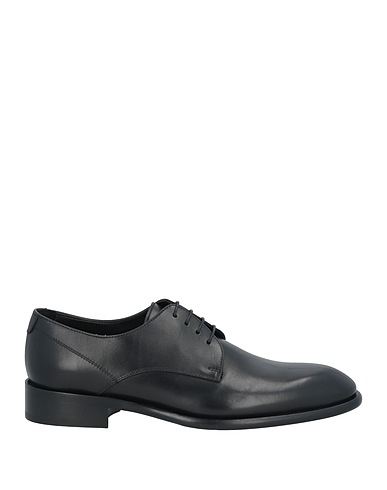 DOUCAL'S Laced shoes Black Leather