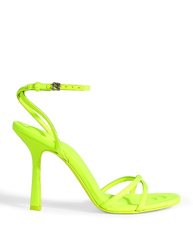 ALEXANDER WANG Sandals Lime green Textile fibers