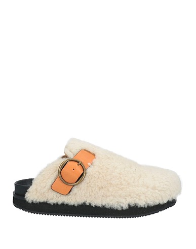 ISABEL MARANT Mules and clogs Off white 100% Shearling