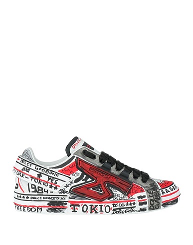 DOLCE&GABBANA Sneakers White 100% Calfskin
