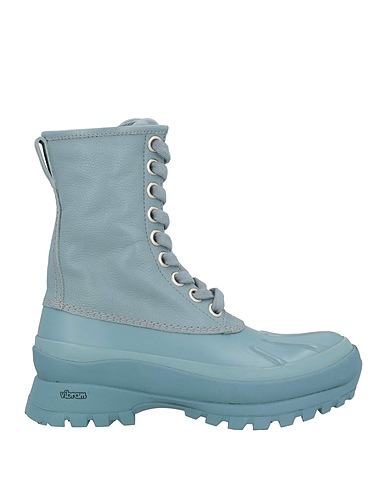 JIL SANDER Ankle boot Light blue Leather