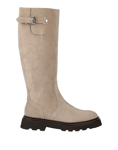 DOUCAL'S Boots Light grey Leather