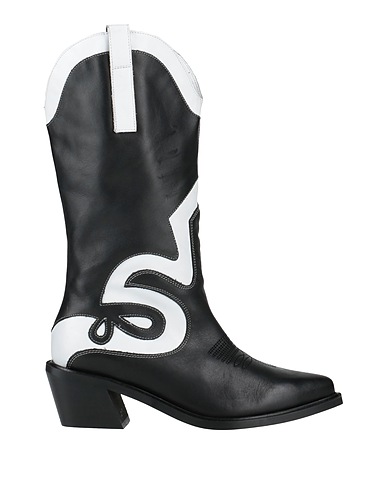 ALOHAS Boots Black Leather