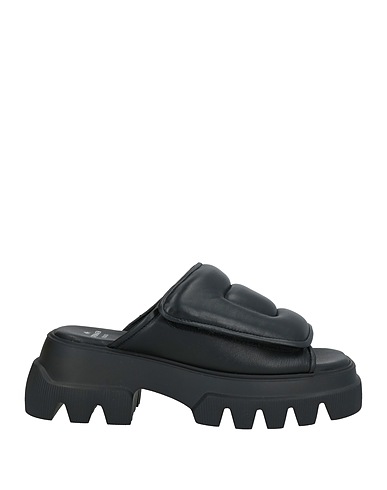 COPENHAGEN STUDIOS Sandals Black Leather