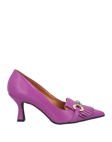 ATTISURE Loafers Purple Textile fibres