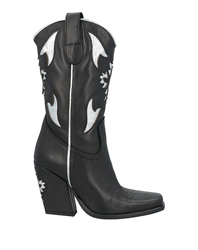 CURIOSITÉ Ankle boot Black Leather