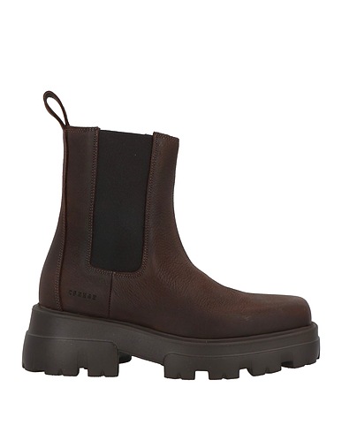 COPENHAGEN STUDIOS Ankle boot Dark brown Leather