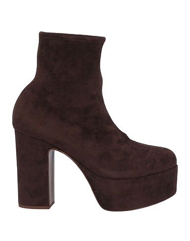 CASADEI Ankle boot Dark brown Leather