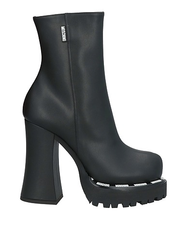 MOSCHINO Ankle boot Black Leather