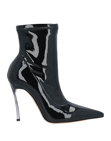 CASADEI Ankle boot Black Textile fibers