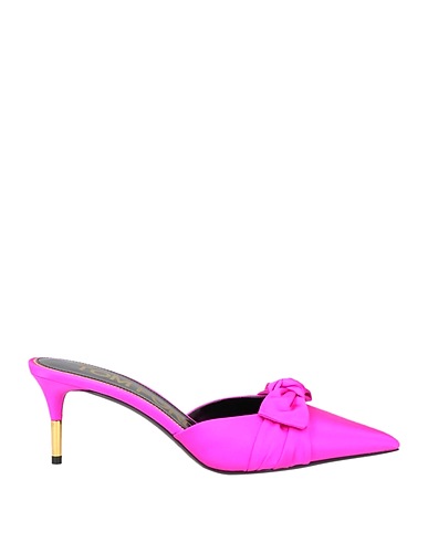 TOM FORD Mules and clogs Fuchsia Viscose, Silk