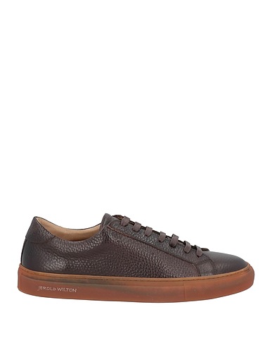 JEROLD WILTON Sneakers Dunkelbraun Leder
