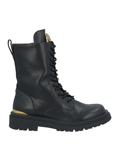 JUST CAVALLI Ankle boot Black Textile fibers
