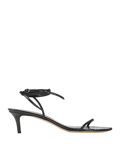 ISABEL MARANT Sandals Black 100% Goat skin