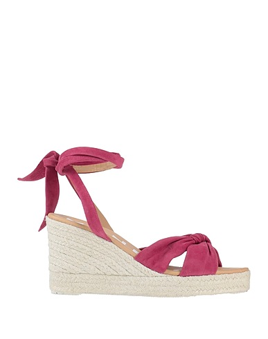 MANEBÍ Espadrilles Magenta Leather