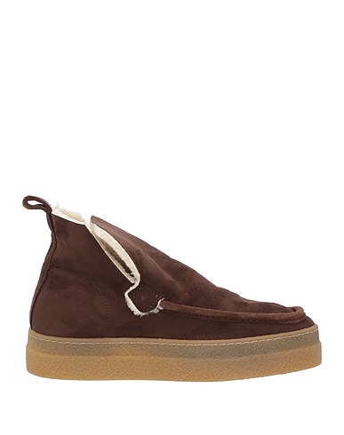 OA NON-FASHION Stiefelette Dunkelbraun Leder