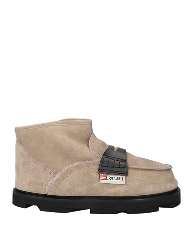 COLLEGE Stiefelette Beige Leder