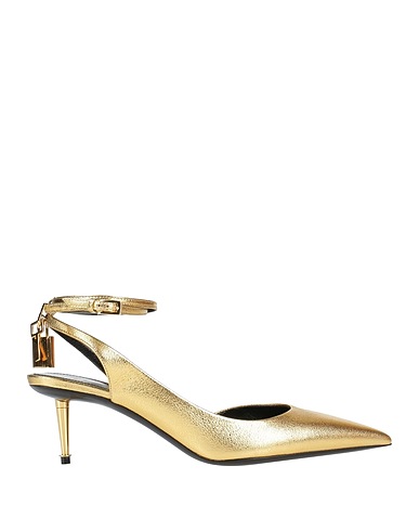 TOM FORD Décolleté Oro Pelle