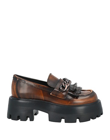 STEVE MADDEN Loafers Brown Leather