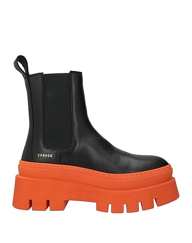 COPENHAGEN STUDIOS Stiefelette Schwarz Kalbsleder