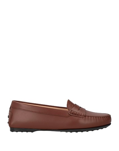 TOD'S Loafers Chocolate brown Leather