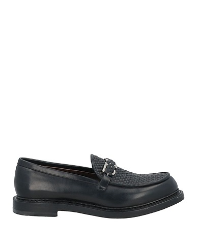 FERRAGAMO Loafers Black Calfskin