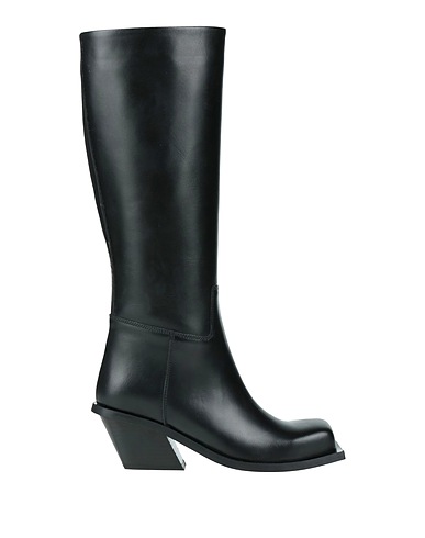 GIA BORGHINI Boots Black Calfskin