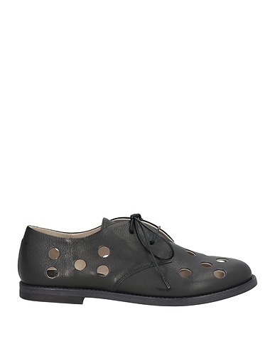 PREVENTI Laced shoes Black Leather