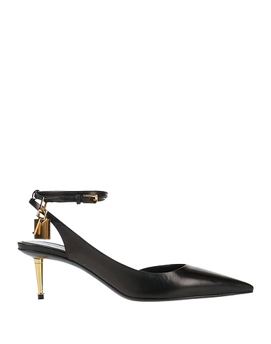 TOM FORD Pump Black Goat skin, Zamak, Brass