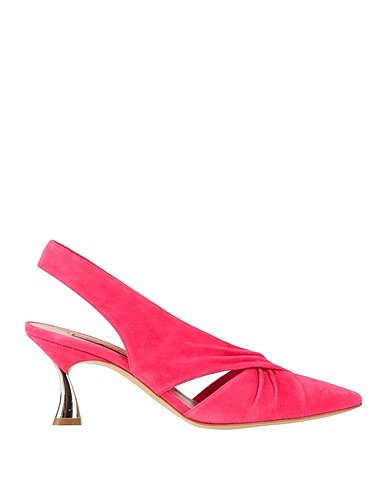 CASADEI Court Coral Leather