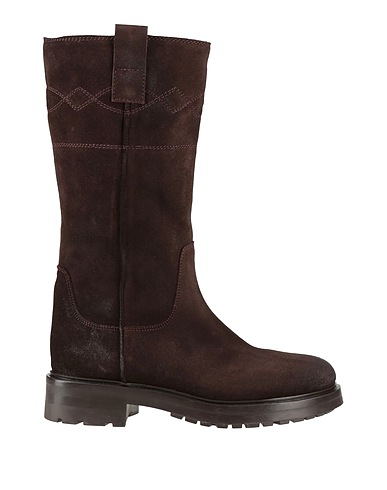 BRYAN BLAKE Boots Dark brown Leather