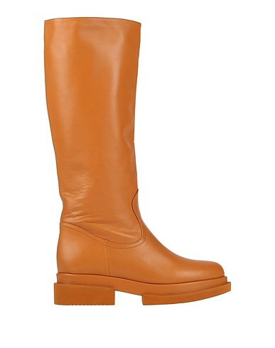 PALOMA BARCELÓ Boots Orange Leather
