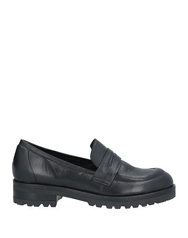DUCCIO DEL DUCA Loafers Black Leather